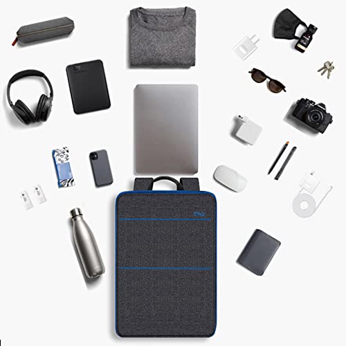 Slim & Expandable Laptop Backpack Water Resistant Backpack Travel Backpack Compatible with MacBook Air/Pro/Neo 13-14 inch, XPS 13/14, Surface 13.5" and Most 13-14 Notebooks，B01BL01 - color: B01bl01, size: 13"-14"