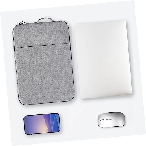 HOMSFOU Laptop Case and Bag for Business and Students Multi-Storage Design for Accessories Stylish Notebook Carrier