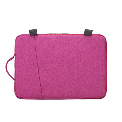 Laptop Sleeve Case 12 13 14 15 Inch Water-Resistant Slim Computer Carrying Case - color: Rose, size: 12 Inch