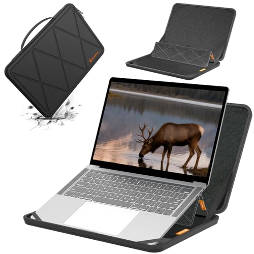 Smatree MS45T Hard Protective 14 inch Laptop Sleeve Case for Lenovo | Compatible for Lenovo Slim 9i - color: Black, size: 14 inch/MS45T/Size:33*22.8cm