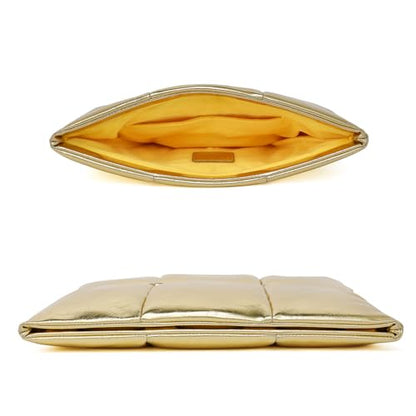 13.3-14 Inch Puffy Laptop Sleeve,Gold | Compatible with MacBook Pro 14 M5 M4/M3/M2/M1 Pro/Max 2026-2021, MacBook Air M4 M5 2025 M3 M2 M1 - color: Glod, size: For 13"-14" MBA/MAP M4 M3 M2 M1