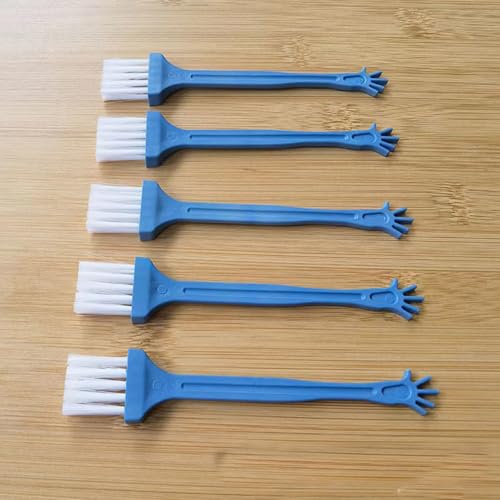 5Pieces Computer Keyboard Tool Electronic Small Brush for Office Worker and Frequent Laptop Users - color: Black