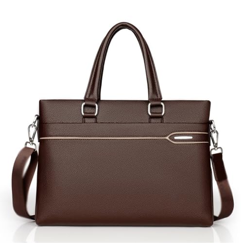 Briefcase Business Document Storage Bag Laptop Protection Handbag Material Organize Pouch Accessories(D) - color: D