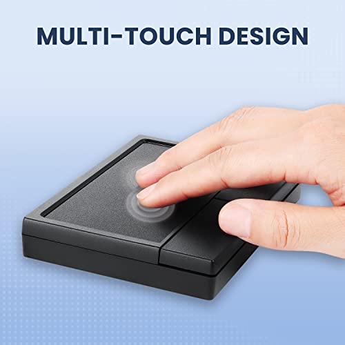 Perixx PERIPAD-504 Wired USB Touchpad, Portable Trackpad for Desktop and Laptop User, Large Size,Big - size: Big - Wired