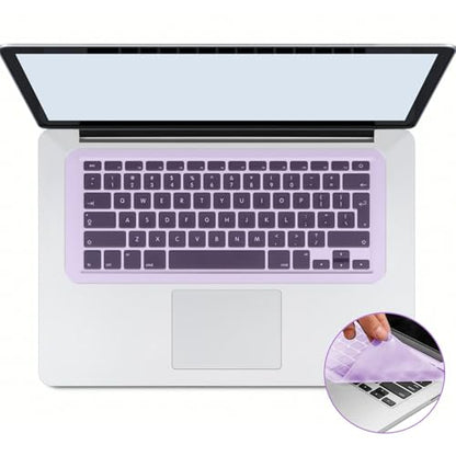 Universal Keyboard Protector Cover Skin for Laptop Notebook 13" 14" Laptop Notebook Ultra-Thin Silicone Waterproof Dustproof Keyboard Protector Skin(Purple,1Pcs) - color: Purple 1Pcs