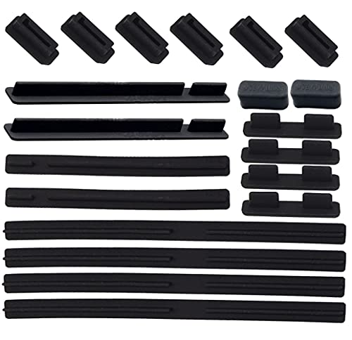 20 PCS Motherboard Port Anti-dust Plugs Covers Stoppers for Ports on Motherboard - size: Mother Board