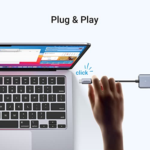 UGREEN USB C to USB A Hub, 4xUSB 3.0 Ports, 5Gbps Data Transfer,0.5ft Cable | USB-C 5V/2A Power Port for Laptop, MacBook Pro/Air, Mac Mini M4, iMac, iPad Pro, Chromebook, Dell XPS, Galaxy S23, and More - size: 0.5 FT