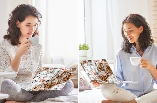 Tuiklol for 2026 MacBook Neo 13 Inch A18 Pro Chip Case, (Model A3404) Anti-Scratch Anti-Drop Slim Hard PC Shell Case with Shockproof Protective MacBook Neo Laptop Cover, Leopard Flower - color: Leopard flower