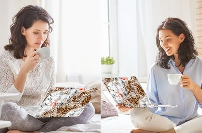 Tuiklol for 2026 MacBook Neo 13 Inch A18 Pro Chip Case, (Model A3404) Anti-Scratch Anti-Drop Slim Hard PC Shell Case with Shockproof Protective MacBook Neo Laptop Cover, Leopard Flower - color: Leopard flower