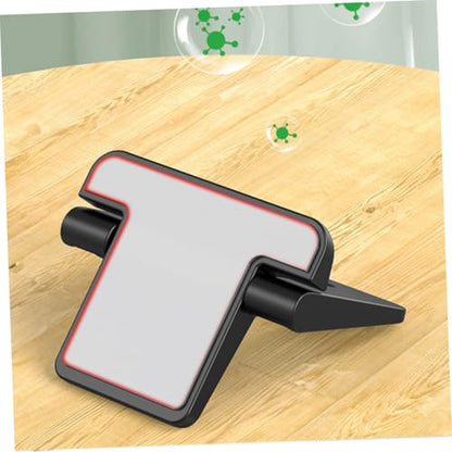 VANZACK 2pcs Foldable Laptop Stand Bracket Portable Mini Notebook Support Vertical Desktop Holder for Cooling and Ergonomic Use at Office Or Home