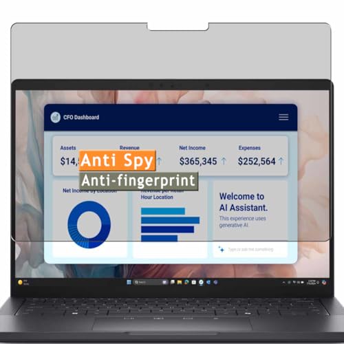 Vaxson Privacy Screen Protector, compatible with Dell Pro 14 Plus PB14250 14" Laptop Anti Spy Guard Film Protectors [ Not Tempered Glass ]