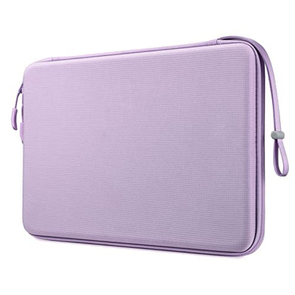 FINPAC Hard Laptop Sleeve Case for 15.6 inch Chromebook Waterproof Lilac | Shockproof Computer Case Compatible with HP Dell Razer Samsung Laptop Chromebook - color: Lilac, size: 15.6-inch Laptop/Chromebook