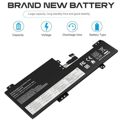 L19C3PF8 L19M3PF8 Laptop Battery Replacement for Lenovo Ideapad Flex 3-11IGL05 3-11ADA05 3-11IGL05 82B2 82B2002DID 82G4 82G4003KTW Series 5B10X02593 5B10X02604 SB10X02592 SB10X02595 11.58V 37.5Wh - size: L19C3PF8 14.76 × 5.12 × 0.98 in