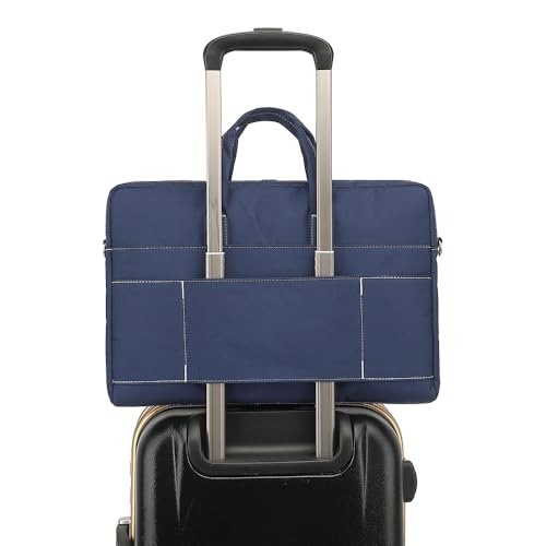 15-15.6 inch Laptop Shoulder Bag, for MacBook Pro 16, Hp Lenovo Dell 14 inch Waterproof Messenger Bag Case Sleeve (Dark blue) - color: Dark Blue, size: 15 inch/15.6 inch
