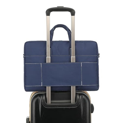 15-15.6 inch Laptop Shoulder Bag, for MacBook Pro 16, Hp Lenovo Dell 14 inch Waterproof Messenger Bag Case Sleeve (Dark blue) - color: Dark Blue, size: 15 inch/15.6 inch