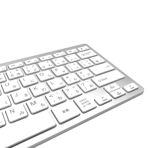 Wireless Japanese Keyboard, Minority Language Ultra Thin Lightweight Silent Bluetooth Keyboards for Laptop/PC/Tablet/Desktop/Smart TV (Japanese) - style: Japanese