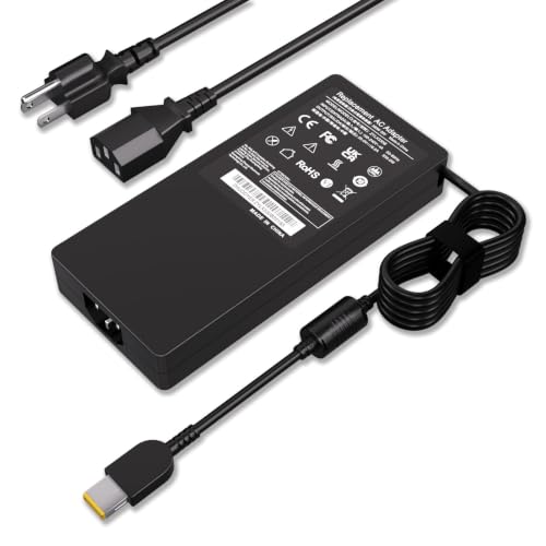 330W for Lenovo Laptop Charger Square Tip Fit for Lenovo Legion ThinkPad | Compatible with Lenovo Pro 5 5i 7 7i 9 16IRX8 16IRX9 RTX 4070 4080 4090,ThinkPad P15 16 17, ADL330SDC3A, GX21M50608,Legion 9i