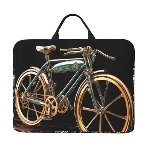 14 Inch Laptop Sleeve Case Waterproof Lightweight Laptop Case Bag Bike Travel Laptop Bag With Handle Briefcase Messenger Bag For Women Men