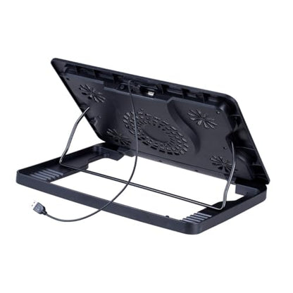 USB-Powered Notebook Cooler Cooling Mat with Fans Energy-Saving Laptop Cooling Pad Stand for Heat Dissipation Easy Installation Compatible with All Laptops