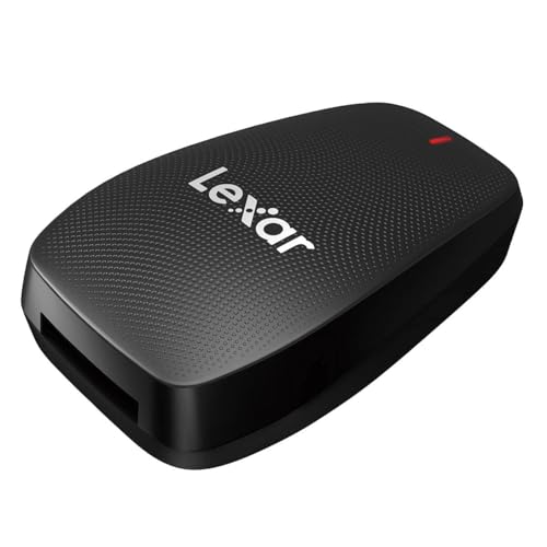 Lexar CFexpress Type B Card Reader, 1700MB/s Read, USB-C, USB 3.2 Gen 2x2 | Supports CFexpress Type B Cards, Compatible with PC, Laptop, Tablet, Smartphone, USB-C/A Cable, Compact, LRW550U-RNBNU - style: CFexpress USB 3.2 Reader
