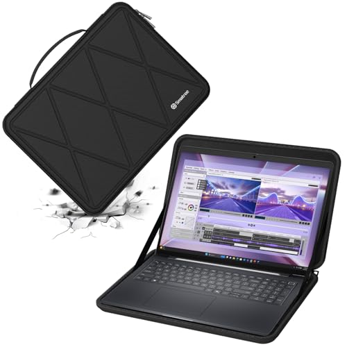 Smatree Hard EVA Protective Sleeve Case Compatible for 15.6 inch DELL 15 DC15250/DC15255, Anti-Shock and Waterproof Laptop Bag (X8275) - color: X Series-Black, size: For 15.6 inch Dell 15 DC15250/DC15255 (X8275)