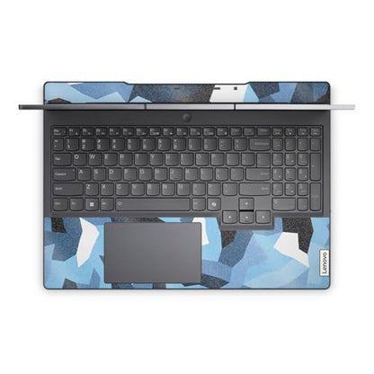 Glossy Glitter Laptop Skin Compatible with Lenovo Legion 5 Gaming Laptop (15IRX9) 2024 - Sky Camouflage - Premium 3M Vinyl Protective Wrap Decal Cover - Easy to Apply | Crafted in the USA - color: Sky Camouflage, size: Legion 5 Gaming (15IRX9) 2024 Full C