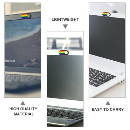 KALLORY 3 Pieces Webcam Cover for Laptop, Tablet, and Desktop Computers, Privacy Protection Cover, Ultra-Thin Sliding Design for Office and Home Use