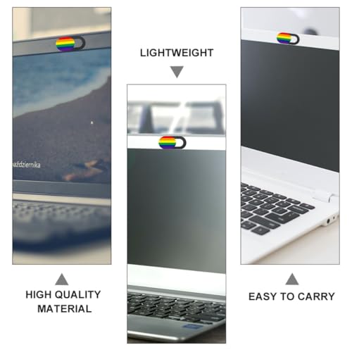 Homoyoyo 3pcs Webcam Cover Slide for Laptop, Tablet, and PC – Privacy Protection, Ultra Thin Sliding Camera Cover Compatible with Desktop and Notebook Computers