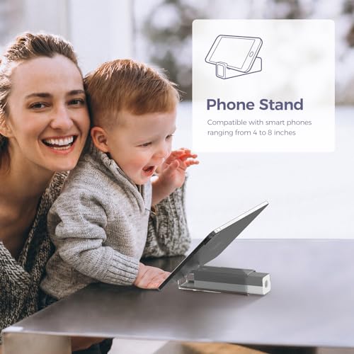 CLICK CLEAN 2Pcs Screen Cleaner, Fingerprint Proof Mist Cleaner Spray, All-in-One Cleaner with Microfiber for All Phones, Laptop and Tablet Screens (Grey + Dark Blue) - color: Grey + Dark Blue