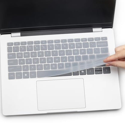 Keyboard Cover for HP OmniBook Ultra 14-fdo087nr &Flip 2-in-1 14" 14t-fh000 14-fh0047nr, OmniBook 5 16 Next Gen AI 16 16-fb0027nr/0037nr 16-bf000,OmniBook 7 Flip Next Gen AI 16 16t-au000-Clear - color: Clear