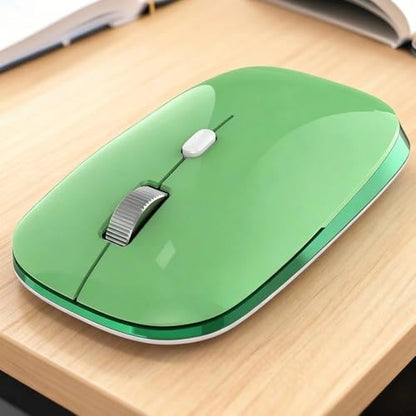 Wireless Mouse, Quiet 2.4G Optical Computer Mice with USB Receiver, Silent, 3 Adjustable DPI (800/1200/1600), Compatible with Laptop, Notebook, MacBook, Computer, Desktop, Mac, PC