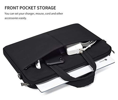 17-17.3 Inch Laptop Case Sleeve for HP 17.3/ Pavilion 17/ Envy 17/ OMEN 17, Acer Chromebook 17, Asus Vivobook Pro, Dell Inspiron 17 Notebook Computer Bag(Black) - color: Black, size: 17.3 Inch