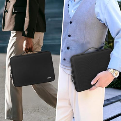 Hard Laptop Case Tablet Sleeves for 13.6 Inch MacBook Air M2 A2681 2022-2024 M3/A3113 2024,14inch MacBook Pro 14 M4/M3/M2/M1 Pro/Max A3112 A3401 A3185 A2992 A2918 A2779 2024-2021 - color: Black