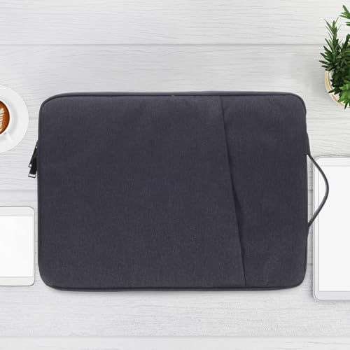 ARTIBETTER Shockproof Laptop Bag 15.6 Inch Sturdy Laptop Carrying Pouch with Tablet Holder Portable Protective Sleeve for Business and Travel Navy Blue