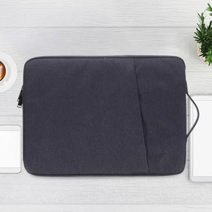 ARTIBETTER Shockproof Laptop Bag 15.6 Inch Sturdy Laptop Carrying Pouch with Tablet Holder Portable Protective Sleeve for Business and Travel Navy Blue
