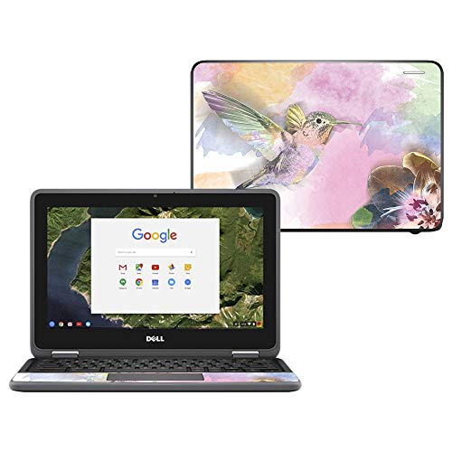 MightySkins Skin Compatible with Dell Chromebook 11" 3180 - Water Color Mocking | Protective, Durable, and Unique Vinyl Decal wrap Cover | Easy to Apply, Remove, and Change Styles | Made in The USA - color: Water Color Mocking