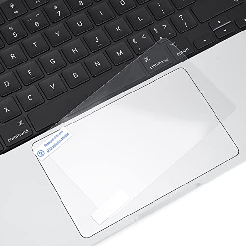 [2PCS] MacBook Pro 16 Inch Trackpad Protector for 2026 2025-2021 MacBook Pro 16" M5 M4 M3 M2 M1 A3428 A3429 A3403 A3186 A2991 A2780 A2485 Anti-Scratch Waterproof Touch Pad Cover Skin Accessories,Clear - size: 2021-2025 MacBook Pro 16"