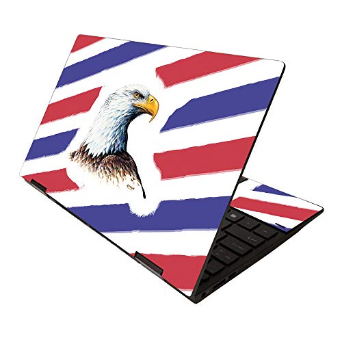 MightySkins Skin for HP Envy x360 13" (2020) - Eagle Head | Protective, Durable, and Unique Vinyl Decal wrap Cover | Easy to Apply, Remove, and Change Styles | Made in The USA - color: Eagle Head