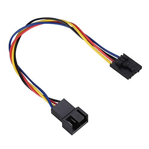 DC Power Cable Kit with 5 Interchangeable Adapters Pin to 4 Converter Fan Cooler Compatible Cord for Laptop Router LED Strip