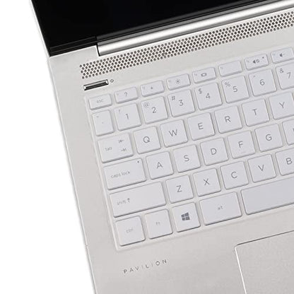 Keyboard Cover for HP Laptop 14 14-dq/dk/cf/fq 14-dq0005dx 14-dq0020nr 14-dq0051dx 14-dq5009la 14-dq5014la 14-dq0712ds 14-dq2020nr 14-dq2053cl dq2043cl 14-dq2078wm dq0080nr dq0090tg dq1043cl dq0004dx - color: Clear
