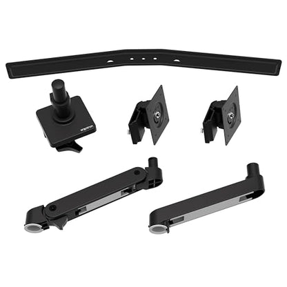 Ergotron – Upgraded LX Pro Premium Dual Direct Monitor Arm, VESA Desk Mount – for 2 Monitors Up to 27 Inches, 9 lbs Each – Matte Black - color: Matte Black