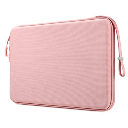 FINPAC Hard Laptop Sleeve Case for 15.6 inch Chromebook Waterproof Pink | Shockproof Computer Case Compatible with HP Dell Razer Samsung Laptop Chromebook - color: Pink, size: 15.6-inch Laptop/Chromebook