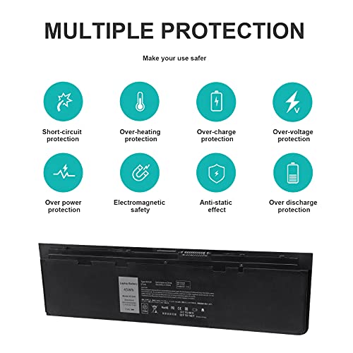 Fancy Buying New E7240 12.5" Battery for Dell Latitude E7250 GD076 Ultrabook X01 PT1 451-BBFX 451-BBFW 451-BBFT 451-BBFV 451-BBFY WD52H HJ8KP GHT4X J31N7 VFV59 GVD76 KWFFN NCVF0 W57CV - size: 12.19*7.27*0.24inch E7240