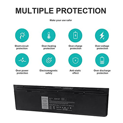 Fancy Buying New E7240 12.5" Battery for Dell Latitude E7250 GD076 Ultrabook X01 PT1 451-BBFX 451-BBFW 451-BBFT 451-BBFV 451-BBFY WD52H HJ8KP GHT4X J31N7 VFV59 GVD76 KWFFN NCVF0 W57CV - size: 12.19*7.27*0.24inch E7240