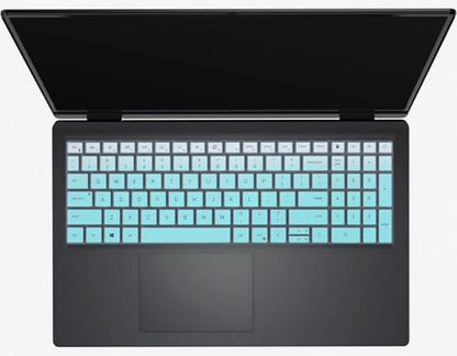 Keyboard Cover for 2026 2025 Dell 15 Laptop DC15250 DC15255 15.6/ Dell Inspiron 15 3510 3511 3520 3525 3530 3535 5510 5515 5518, Inspiron 16 5640 5645, Latitude 3520 Laptop Skin -Ombre Mint - color: Ombre Mint