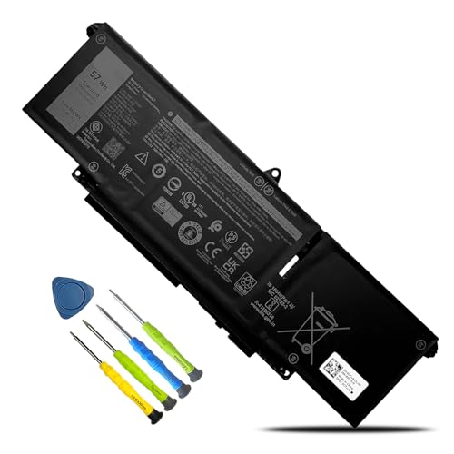 Kappir BOWEIRUI 57Wh 66DWX Laptop Battery Replacement for Dell Latitude 7340 7350 7440 7450 7640 7650 Series 0CTJJ6 CTJJ6 0JNYT4 JNYT4 WW8N8 0047T0 047T0 0V0W55 V0W55 FH97R 00HYH8 0HYH8 086D0Y 86D0Y - size: 11.42*3.86*0.71inch 66DWX