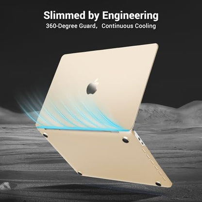 MOSISO Compatible with MacBook Pro 13 inch Case M2 M1, Starlight Clear | Seamlessly Closes Crack-Resistant Hard Shell Case&Keyboard Cover M2 2026-2016 A2338 M1 A2251 A2289 A2159 A1989 A1708 A1706 - color: Starlight Clear