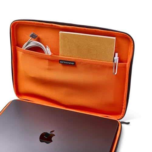 URBAN ARMOR GEAR UAG Civilian Medium Sleeve Laptop Case Fits Up to 13-14" Laptop MacBook Neo A18 Pro - Shockproof Protective Carrying Computer Bag with Interior Lining & Accessory Pocket, Dark Grey - size: Medium - Dark Grey