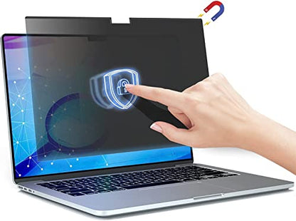 ZOEGAA Privacy Screen Protector for MacBook Pro 16 inch (2021~2026). | 1 Install Ways; Camera Cover; Anti Bule Light/Glare; Compatible With MacBook Pro 16 inch M1, M2, M3, M4, M5, Pro, Max Chip. - size: MacBook Pro 16 inch (2021-2024, M1 M2 M3 M4)