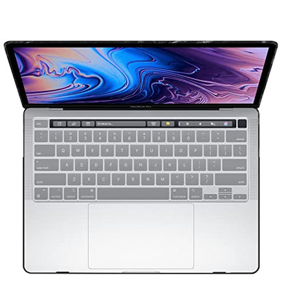 IBENZER Compatible with MacBook Pro 13 Inch Case M2 M1 2026 2025 2024 2023 2022 A2338 A2289 A2251 A2159 A1989 A1706 A1708, Hard Shell Case & Keyboard Cover for Mac Pro 13, Black Marble, T13BKMB+1 - color: #REF!